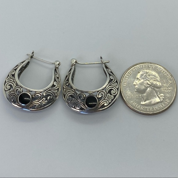 925 silver antique basket earrings✨ - Picture 7 of 8